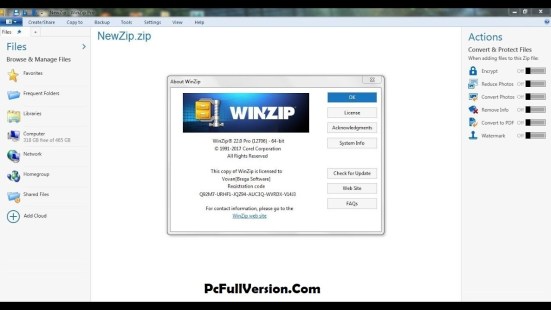 Download free winzip with free registration code 2019